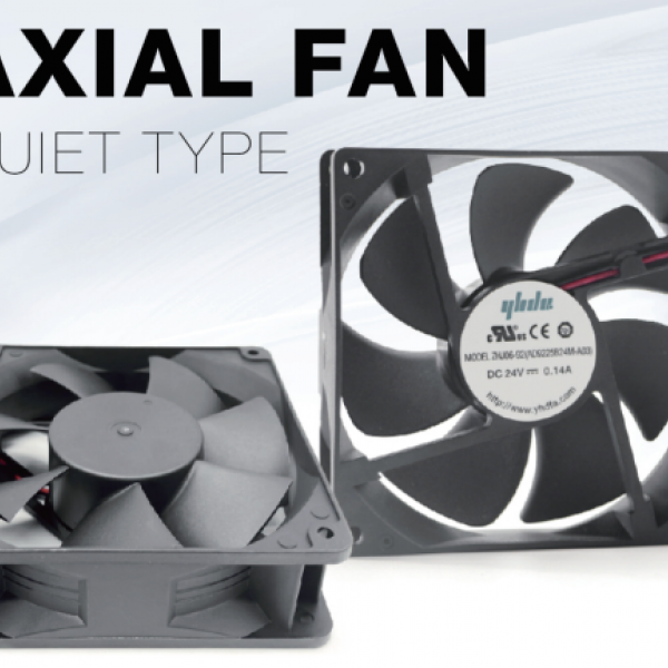ZHJ26  AXIAL FAN QUIET TYPE WITH ON/OFF STATUS